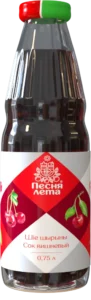 Натуральный Сок "Песня лета" 0,75 (Вишневый)