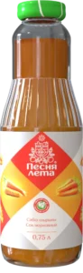 Натуральный Сок "Песня лета" 0,75 (Морковный)