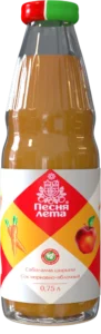 Натуральный Сок "Песня лета" 0,75 (Морковно-Яблочный)