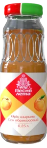 Натуральный Сок "Песня лета" 0,25 (Абрикосовый)